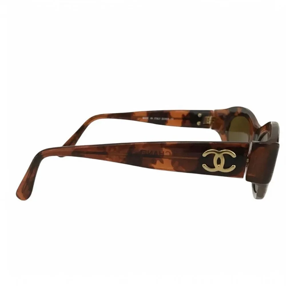 CHANEL Tortoise Shell CC Sunglasses Brown - Picture 13 of 15
